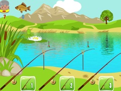Spēle Fishing With Three Rods