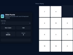 Spēle Sliding Puzzle