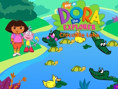 Spēle Dora The explorer  Crocodile Lake