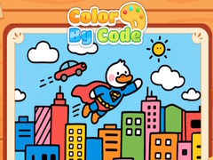Spēle Color By Code Super Duck