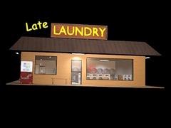 Spēle Late Laundry
