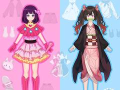Spēle Anime Doll - DIY Cosplay Girl