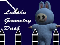 Spēle Labubu Geometry Dash