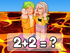 Spēle Math Lava: Tower Race