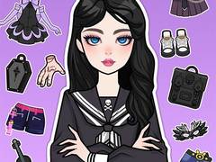 Spēle Magical Diary: Paper Dress Up