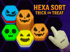 Spēle Hexa Sort Trick or Treat