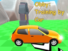 Spēle Obby: Training by Car