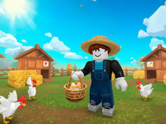 Spēle Obby: Escape from the Chicken Coop