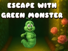 Spēle Escape With Green Monster