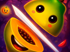 Spēle Halloween Fruit Slice