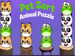 Spēle Pet Sort Animal Puzzle