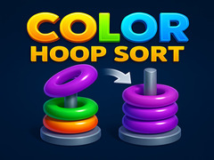 Spēle Color Hoop Sort