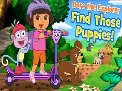 Spēle Dora the Explorer Find Those Puppies