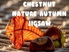 Spēle Chestnut Nature Autumn Jigsaw
