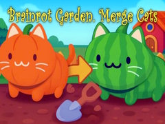 Spēle Brainrot Garden. Merge Cats