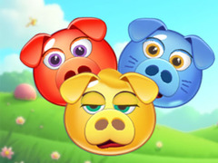 Spēle Bubble Piggies