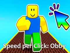 Spēle Speed per Click: Obby