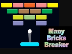 Spēle Many Bricks Breaker