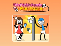 Spēle Thief Stick Puzzle: Man Escape