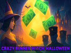 Spēle Crazy Runner Witch Halloween