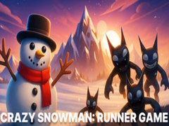 Spēle Crazy Snowman: Runner Game
