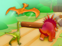 Spēle Dinosaur Shifting Run