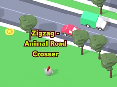 Spēle ZigZag - Animal Road Crosser