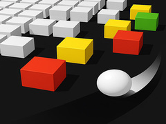 Spēle Color 3D - Bump It Up