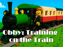 Spēle Obby: Training on the Train