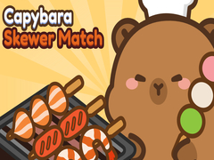 Spēle Capybara Skewer Match