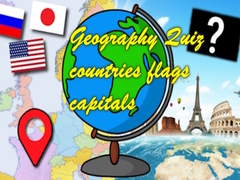 Spēle Geography Quiz countries flags capitals