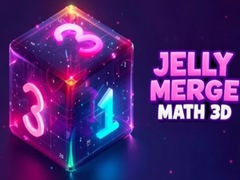 Spēle Jelly Merge Math 3D