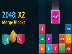 Spēle 2048 X2 Merge Blocks