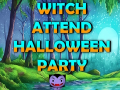 Spēle Witch Attend Halloween Party