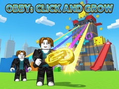 Spēle Obby: Click and Grow