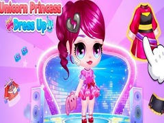 Spēle Unicorn Princess Dress Up