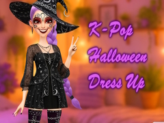 Spēle K-Pop Halloween Dress Up