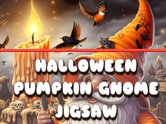Spēle Halloween Pumpkin Gnome Jigsaw