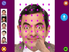 Spēle Mr Bean Funny Face LOL