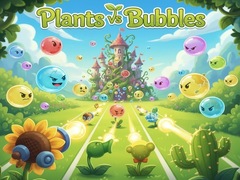 Spēle Plants vs Bubbles