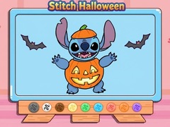 Spēle Coloring Book: Stitch Halloween