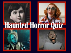 Spēle Haunted Horror Quiz