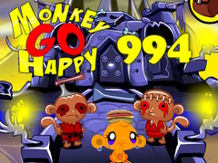 Spēle Monkey Go Happy Stage 994