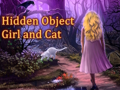 Spēle Hidden Object Girl and Cat