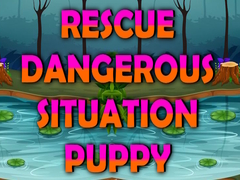 Spēle Rescue Dangerous Situation Puppy