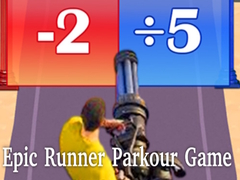 Spēle Epic Runner Parkour Game