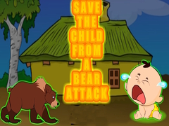 Spēle Save the Child from a Bear Attack