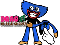 Spēle Drag it Puzzle Shapes