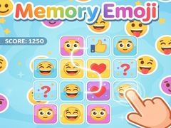 Spēle Memory Emoji