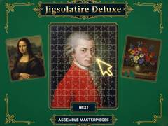 Spēle Jigsolitaire Deluxe